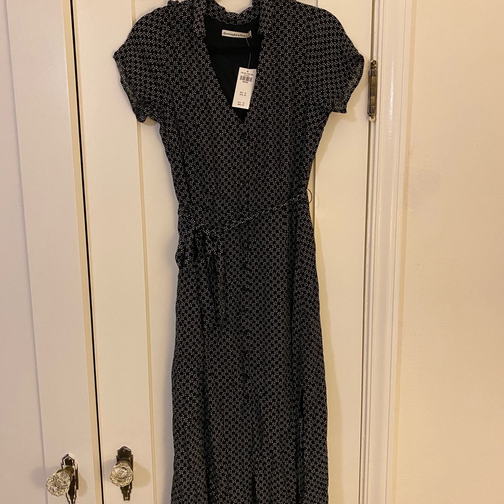 Abercrombie & Fitch midi shirt dress